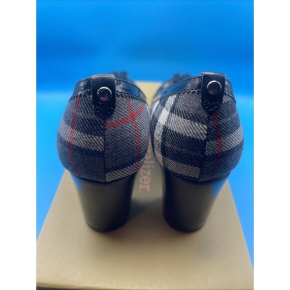 Naturalizer‎ Women’s Heel Shoes 6.5 Engage GRY PLD BLK PA M - Picture 6 of 12